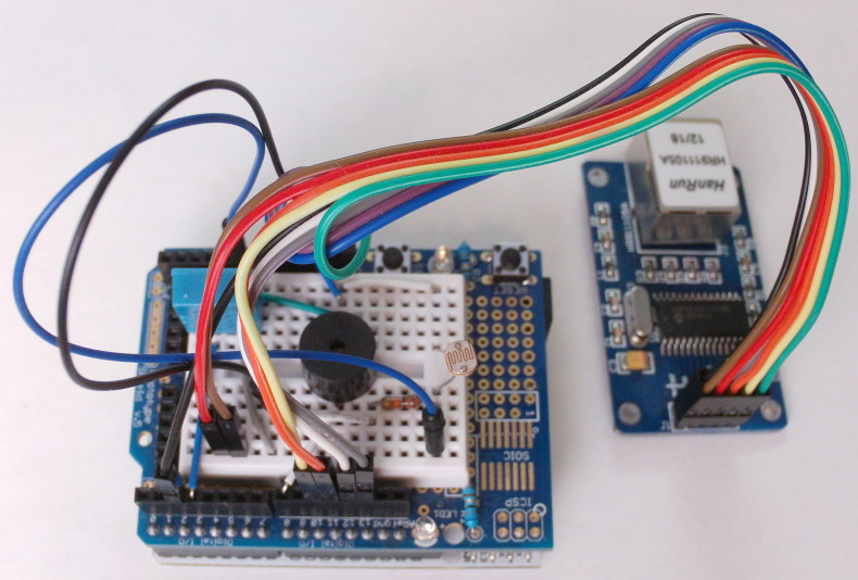 Arduino Leonardo + EtherCard